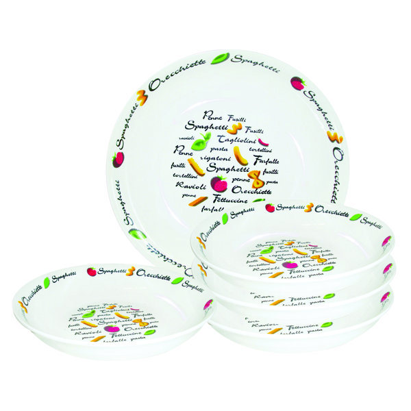 5 Piece Pasta Bowl Set Wayfair